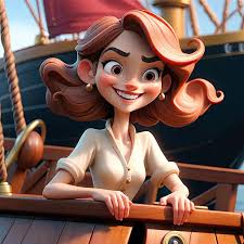 Generate cartoon-style character